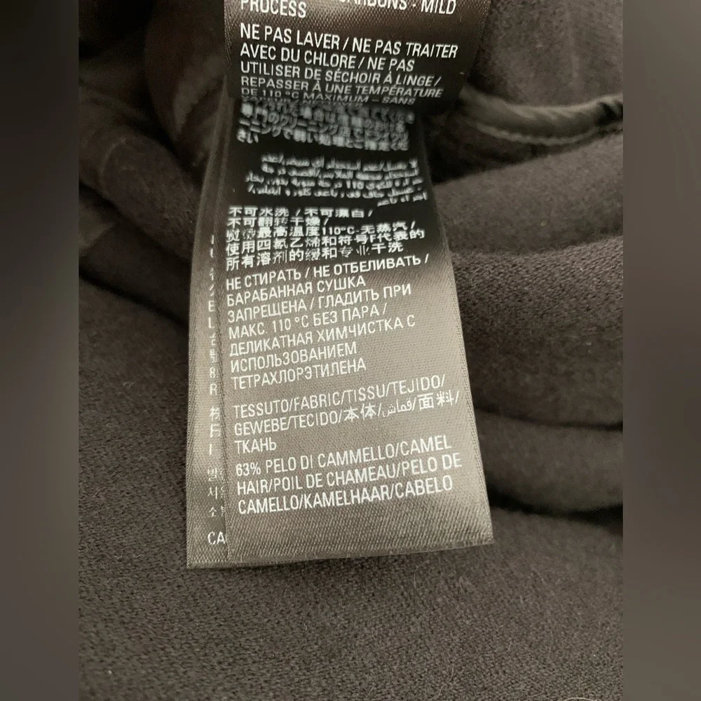 Balenciaga Runway Unisex Oversized Cashmere Wool Brushed Coat NWT - Picture 11 of 12